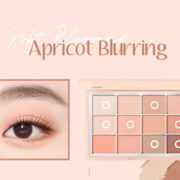 WakeMake Soft Blurring Eye Palette #06 Apricot Blurring - Picture 2 of 5